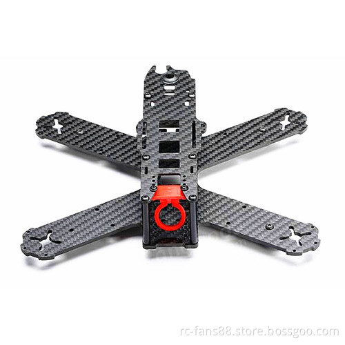 Kingkong 210 Lite 210MM Carbon Fiber FPV Racing Frame w/ 3 Universal Camera Lens Adjustable Holder
